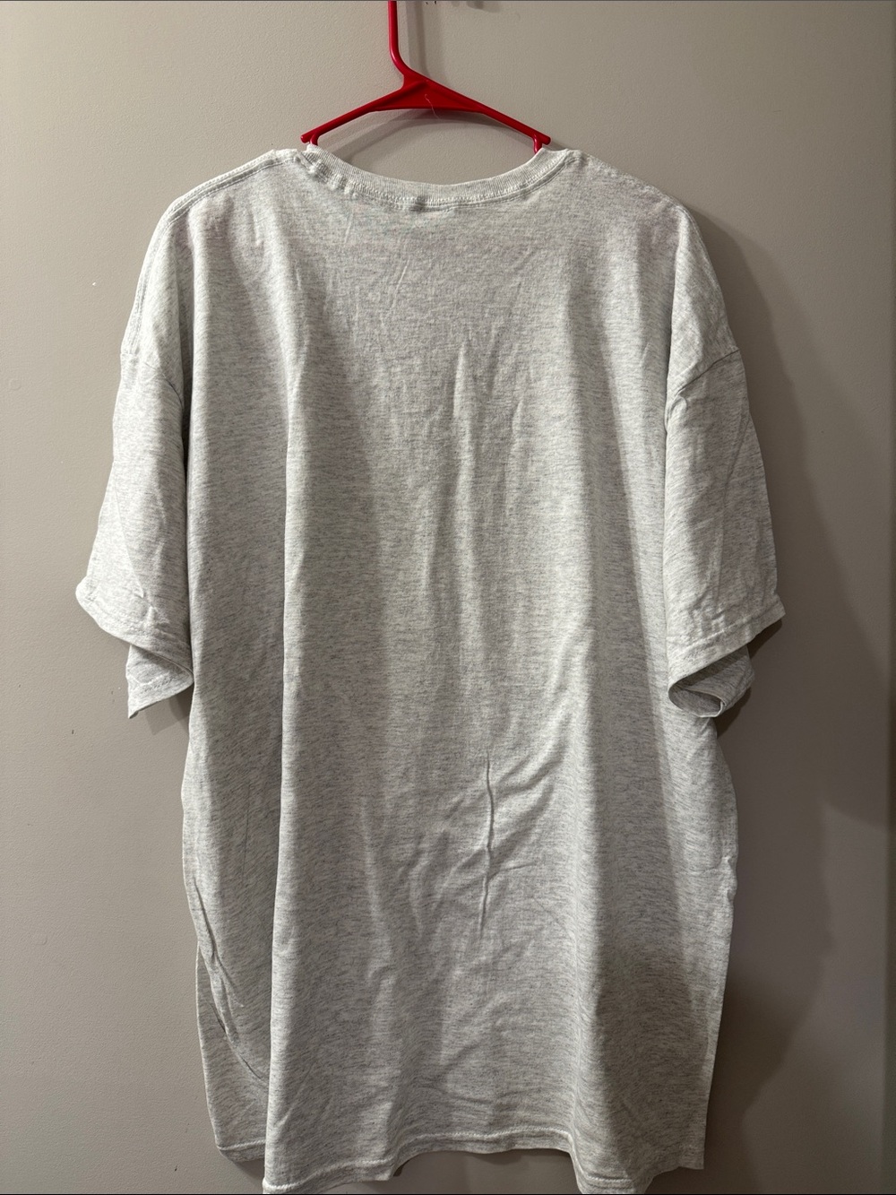 Gildan Light Gray Tee with Black 'Old Forester' Chest Logo - Picture 2 of 2